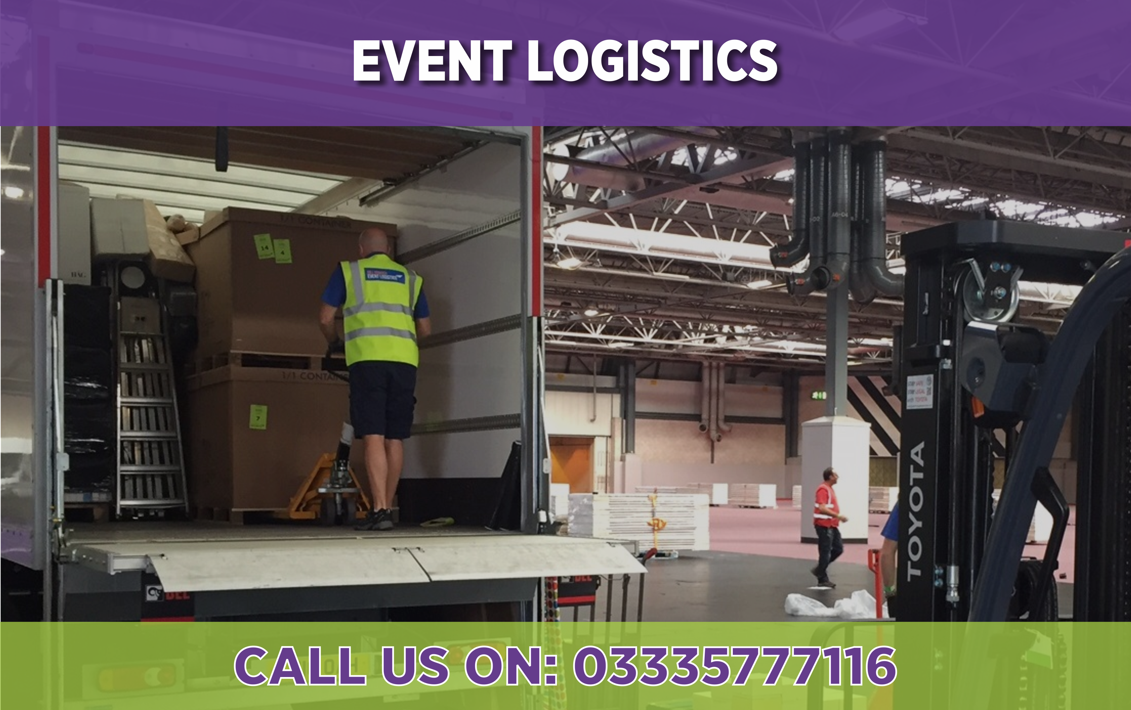 Dependable and efficient event logistics service